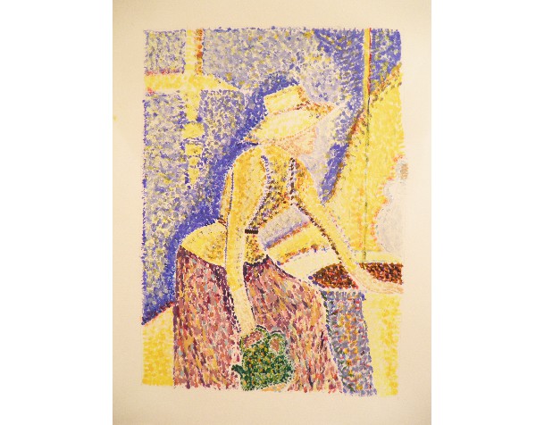 Acrylique style pointillisme [Cours adultes]