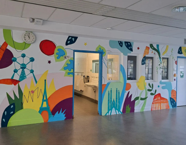fresque école