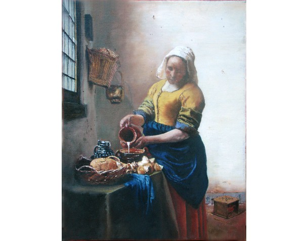 Copie tableau Vermeer