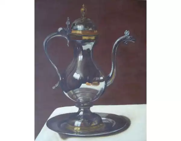 Copie détail huile sur panneau 18 25 cm