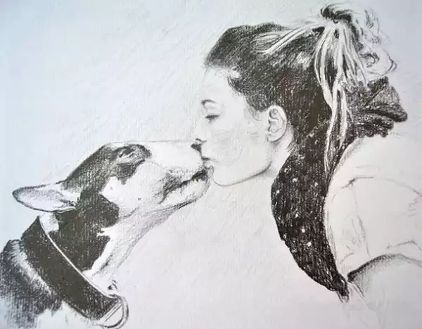 Portraits crayon papier sur canson 20 30 cm